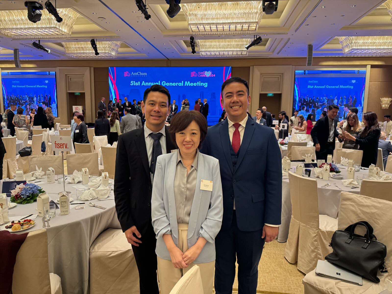 Senior Partner Hui Min Ng, along with Partners Huai Yuan Chia and Mark Wong, attended the award ceremony on behalf of the firm