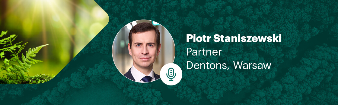 Banner for "Episode #5 – Talking to Piotr Staniszewski: From Dungeons and Dragons to data centers and construction / planning"