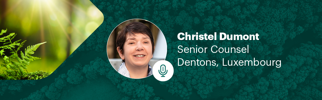 Banner for podcast episode: Episode #3 – Talking to Christel Dumont – data is the new oil